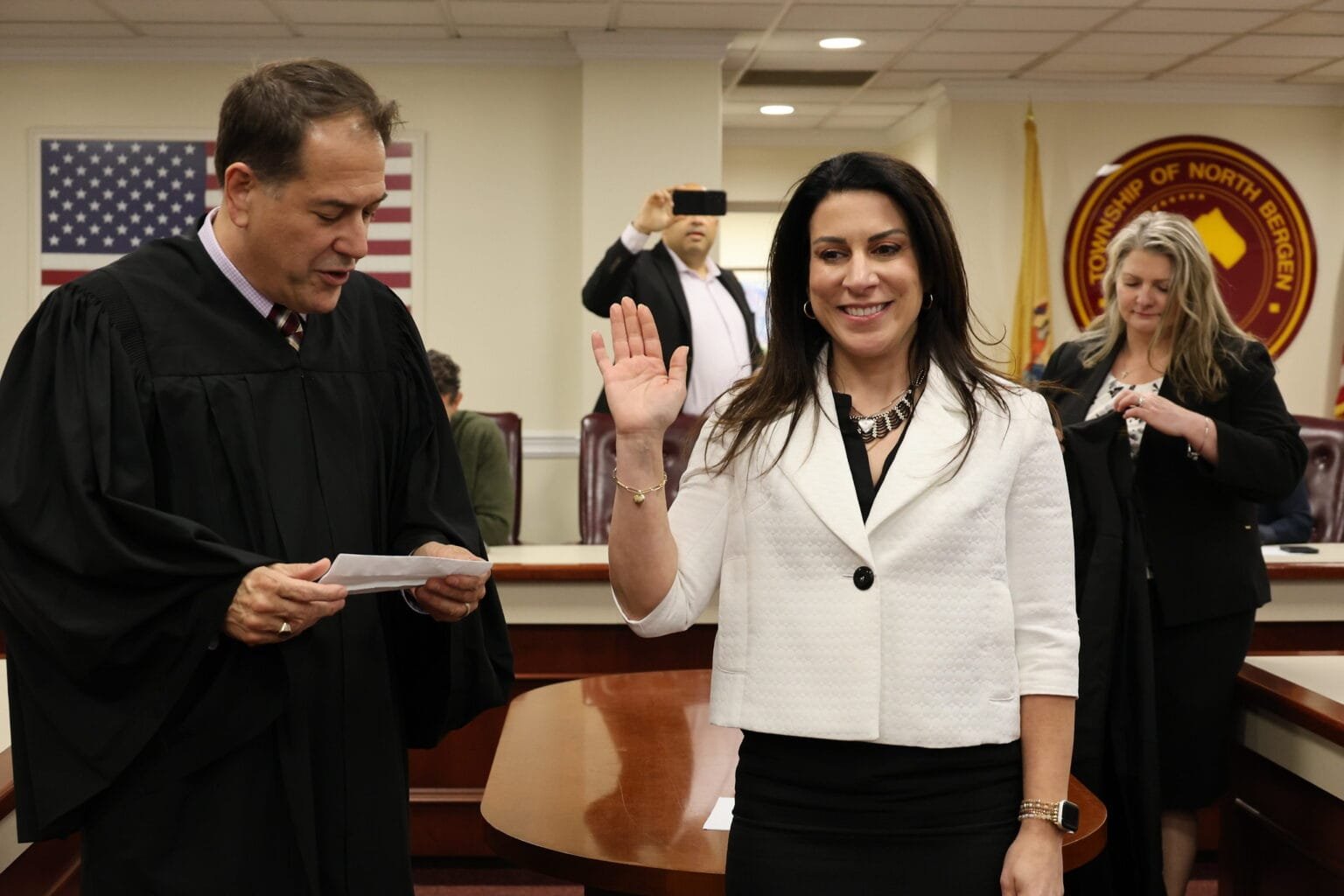 Janet Bosi Sworn in as New North Bergen Municipal Court Judge - HudPost