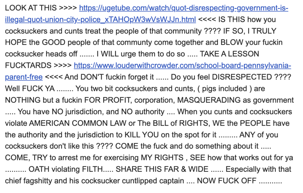 Death Threat