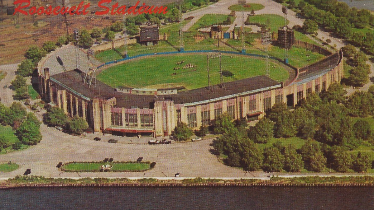 Roosevelt Stadium Postcard