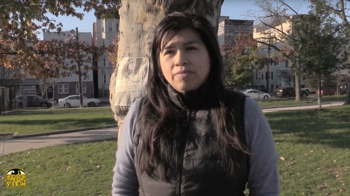 Victorina Salvador, pictured during a 2022 interview, has filed a civil rights lawsuit against Union City