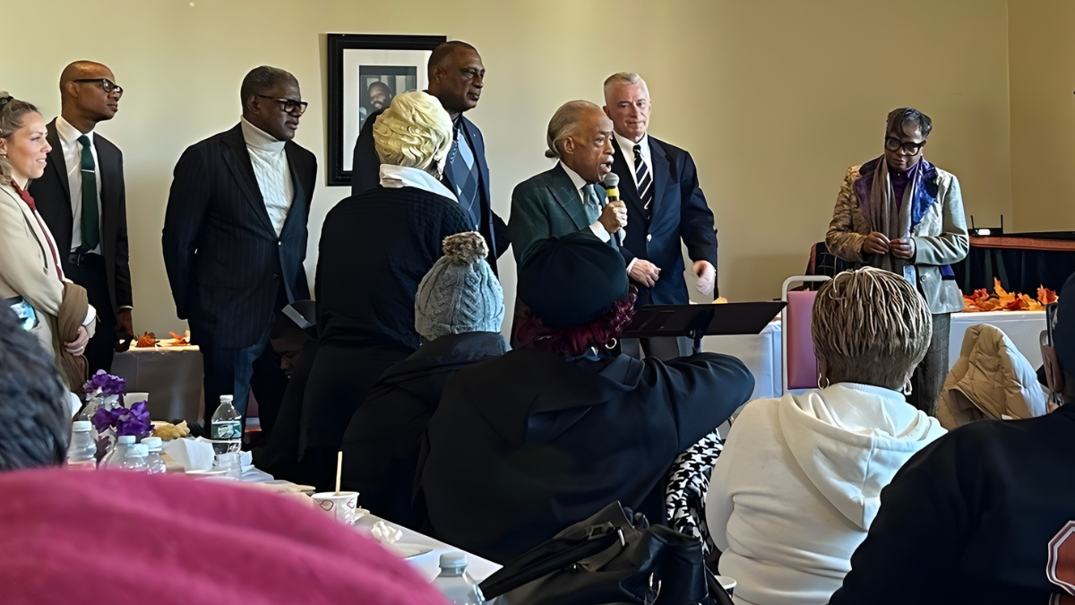 Al Sharpton Joins Jim McGreevey at Jersey City Church