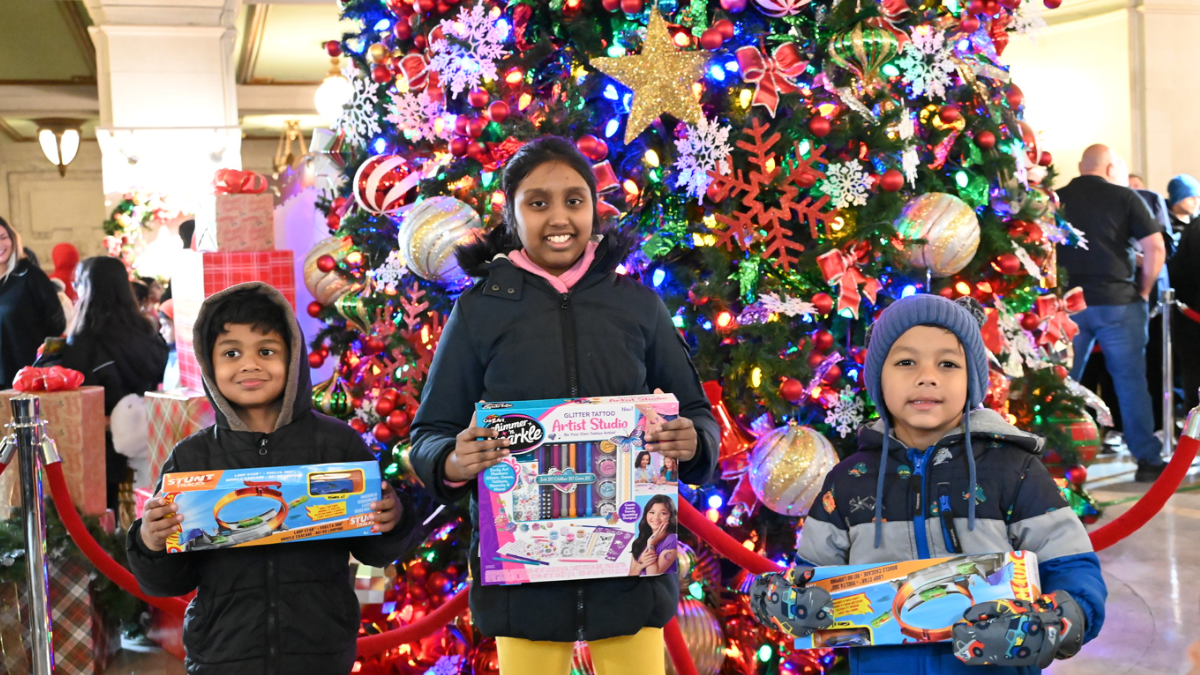 Hudson County Transport Workers Union Bring Holiday Cheer with Toy Giveaway