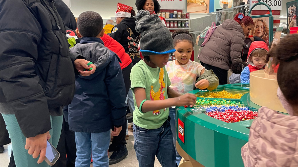Target Jersey City Hosts Holiday Alpine Village for Big Brothers Big Sisters