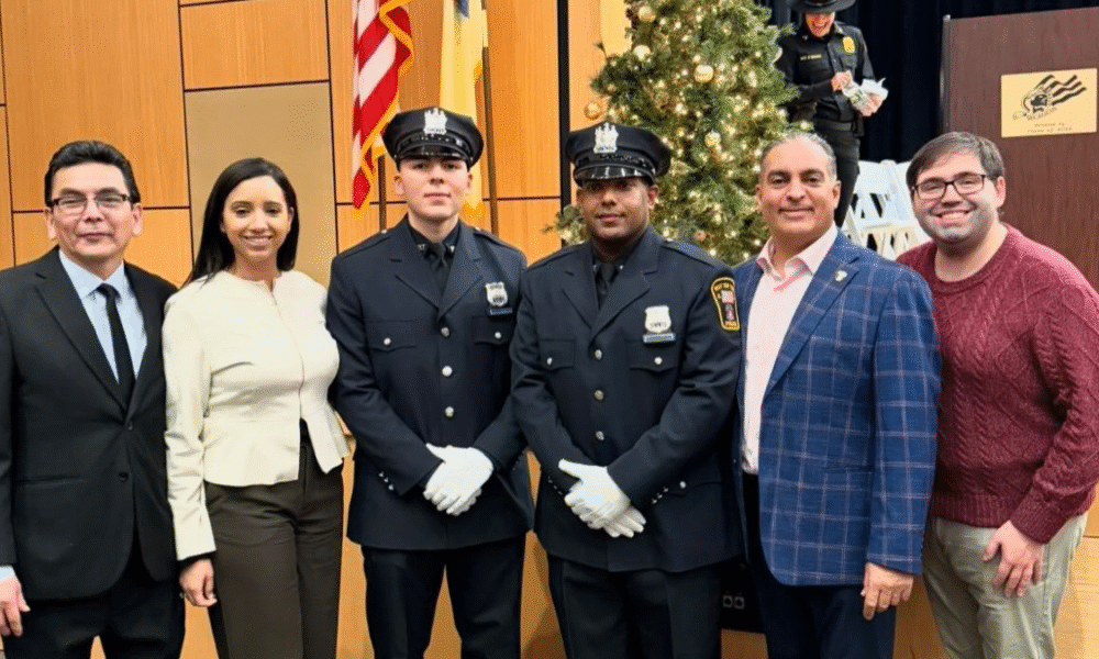 West New York Police Department Welcomes Two New Officers