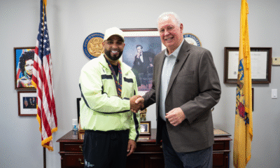 West New York Rapper Mesa Honored by Mayor for NYC Marathon Finish