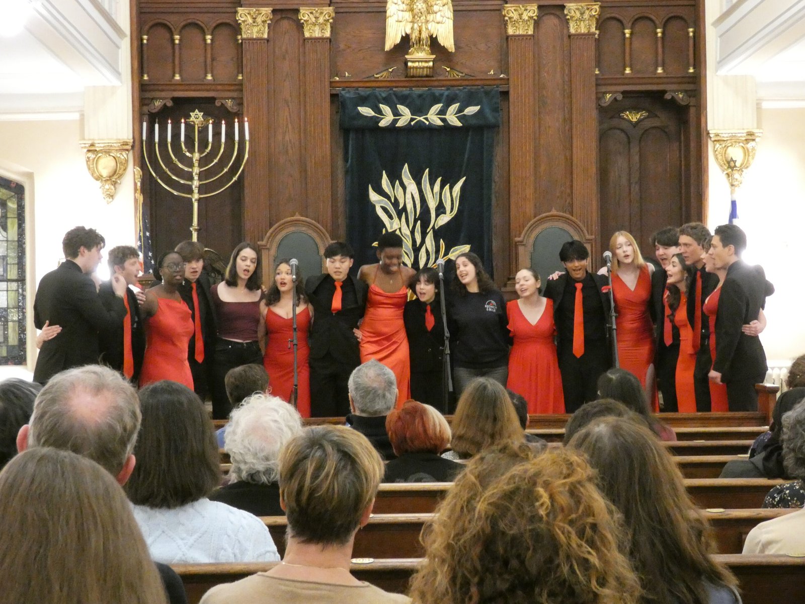 A Capella Group from Yale University Performs at United Synagogue of Hoboken