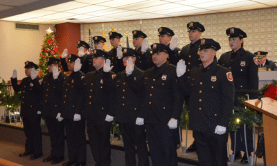 Bayonne Police Department Swears In Fourteen New Officers