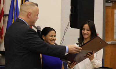 Guttenberg Honors Teen Athlete for Historic Tennis Record