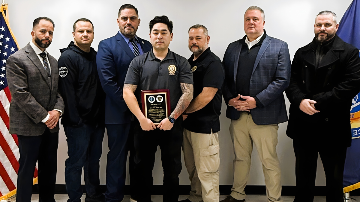 Hudson County Detective Honored for Life-Saving Response at Sports Illustrated Stadium