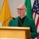 Bishop Gregory J. Studerus, auxiliary bishop emeritus for the Archdiocese of Newark, reflected on his family’s Irish heritage while accepting his award.