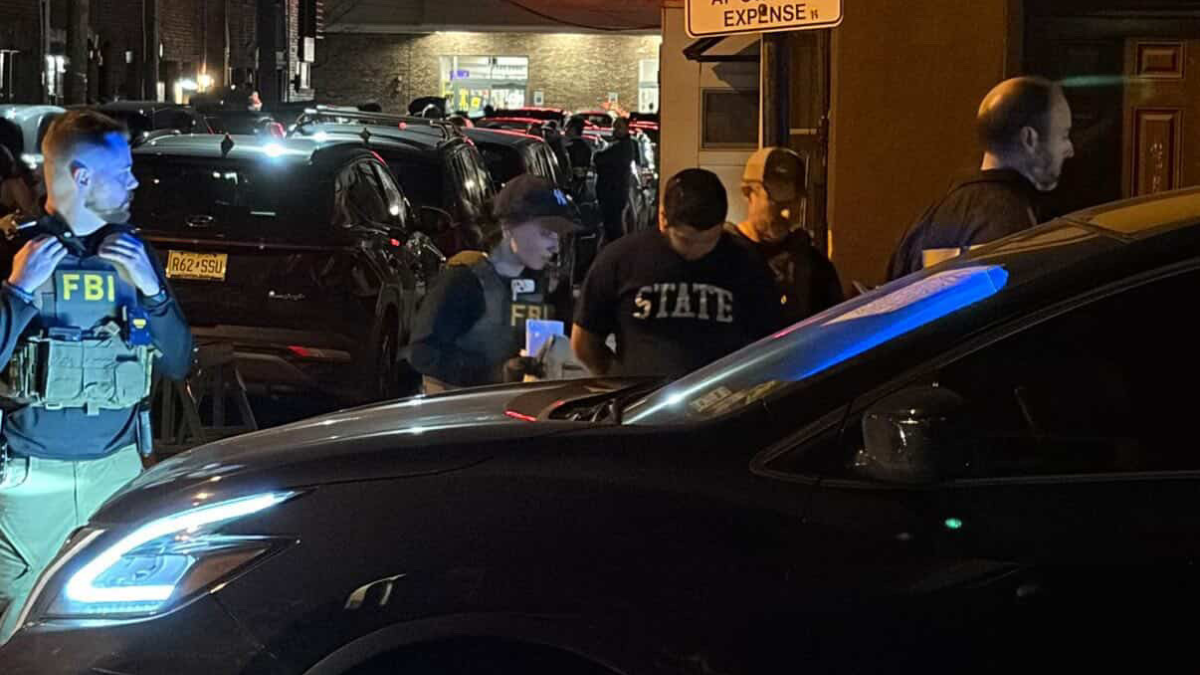 FBI Conducts Investigation in Hoboken Wednesday Night With Support of Local Police