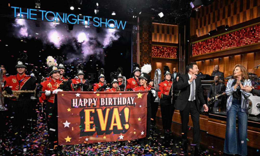 North Bergen High School Marching Band Performs on The Tonight Show