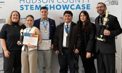 North Bergen High School Students Earn Top Honors at STEM Showcase, Advance to International Competition