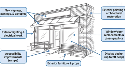 Kearny Urban Enterprise Zone Offering Facade Improvement Grants Up to $15,000 for Local Businesses