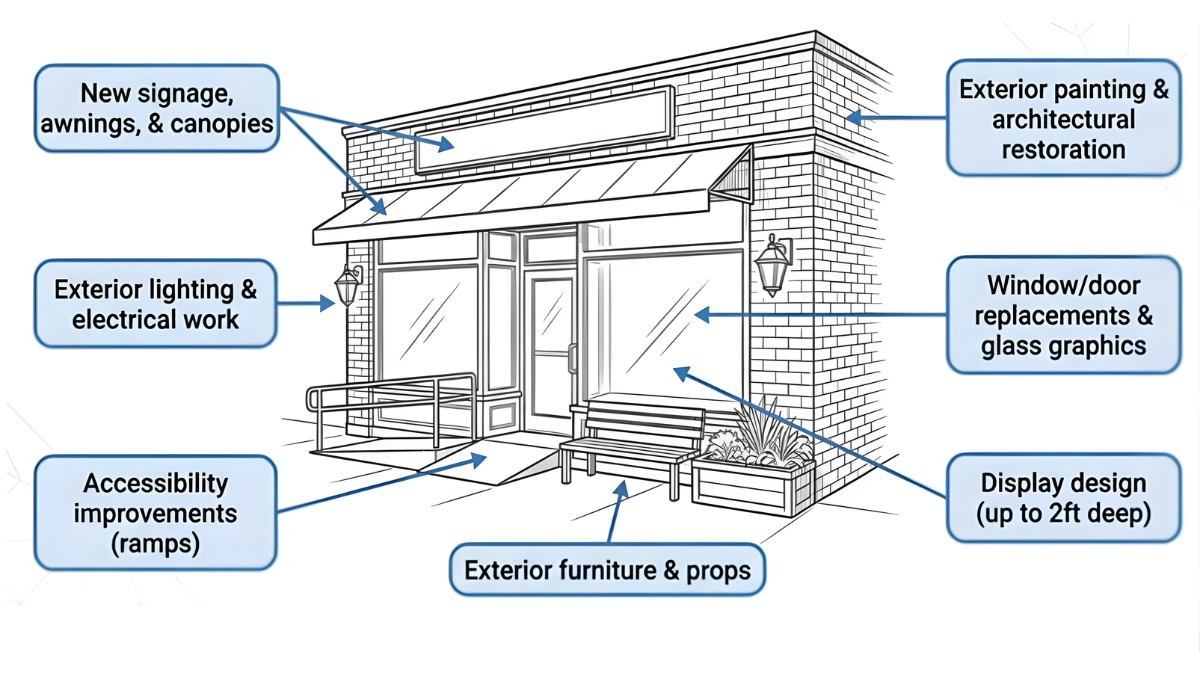 Kearny Urban Enterprise Zone Offering Facade Improvement Grants Up to $15,000 for Local Businesses