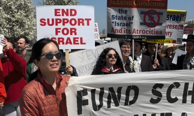Palestine Solidarity March Draws Roughly 100 People to Hoboken Waterfront