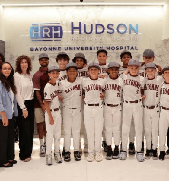 Bayonne University Hospital Hosts Send-Off Celebration for Bayonne Little League Team