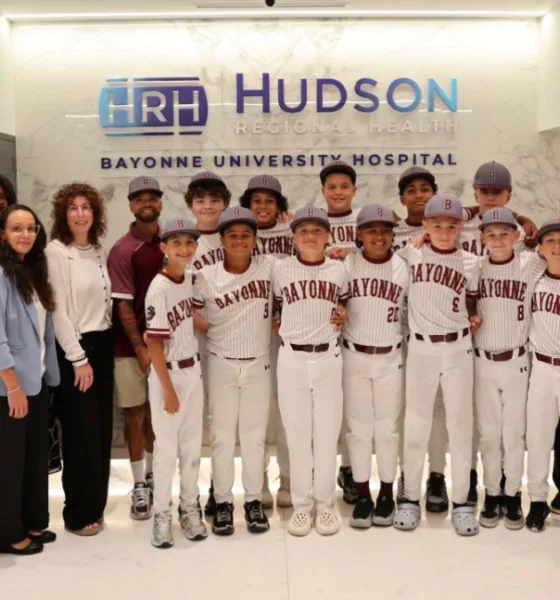 Bayonne University Hospital Hosts Send-Off Celebration for Bayonne Little League Team