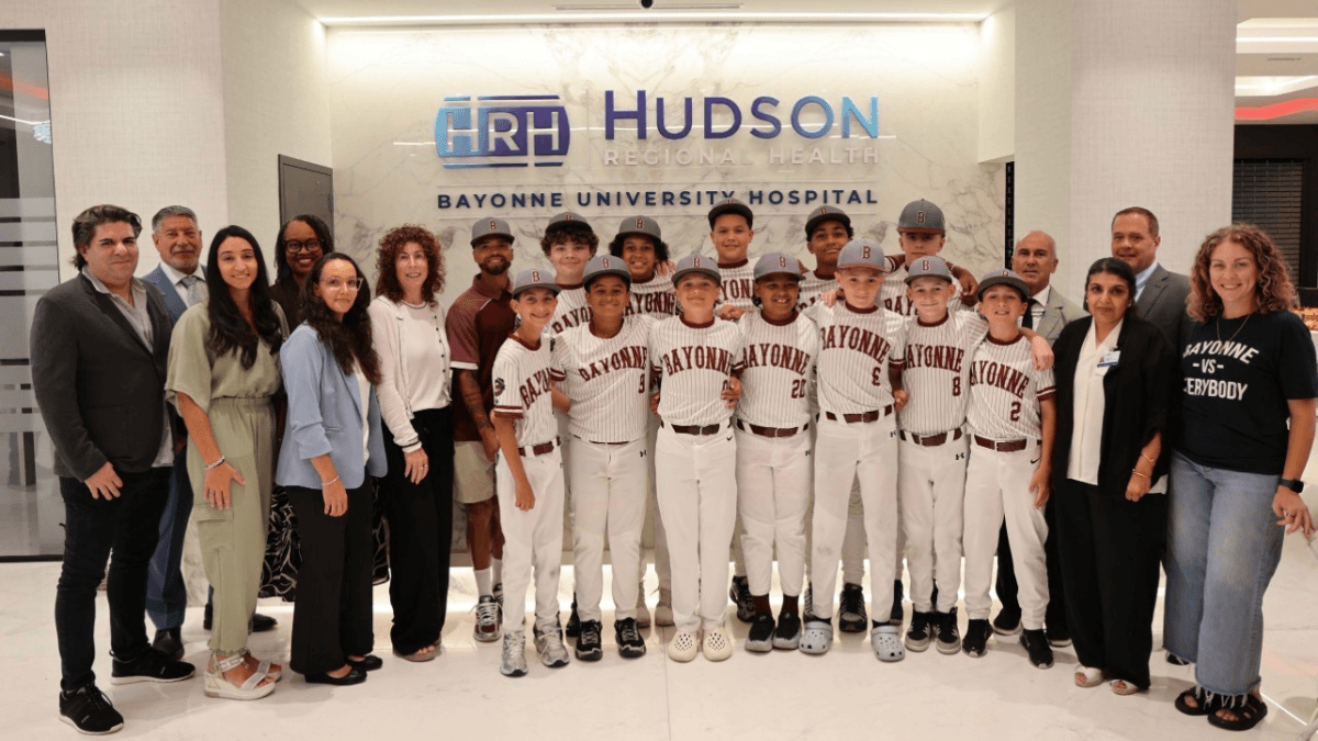 Bayonne University Hospital Hosts Send-Off Celebration for Bayonne Little League Team