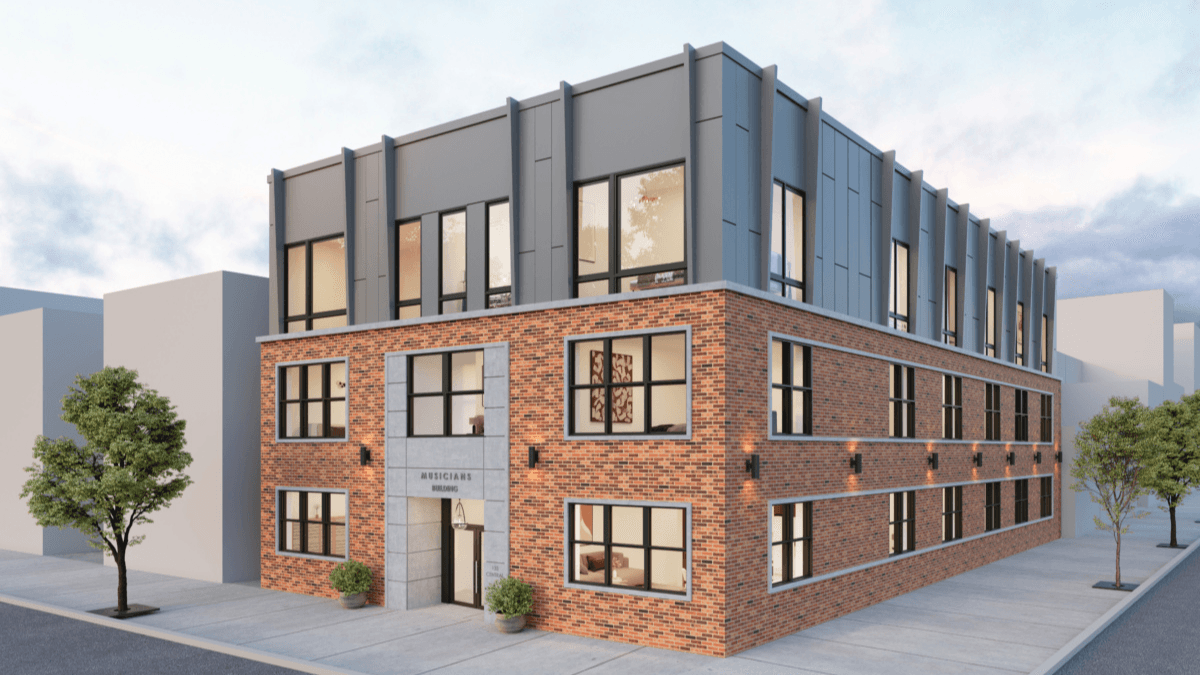 Historic Jersey City Musicians Building Apartments