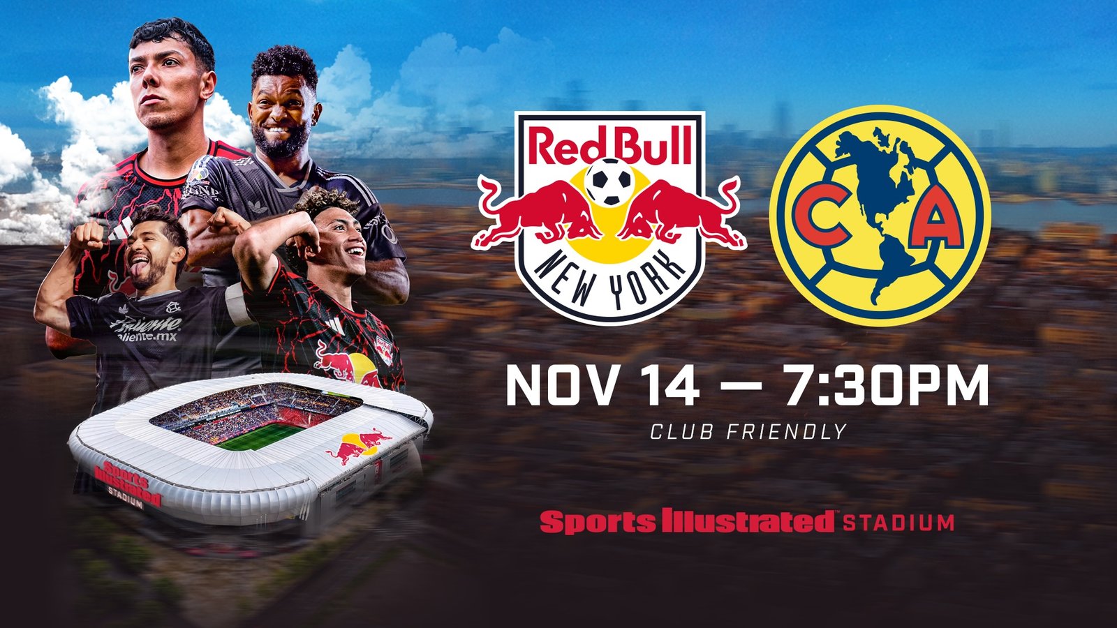Red Bulls x Club America