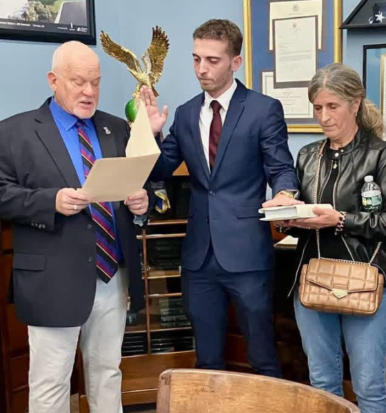 Harrison Swears In New Police Officer
