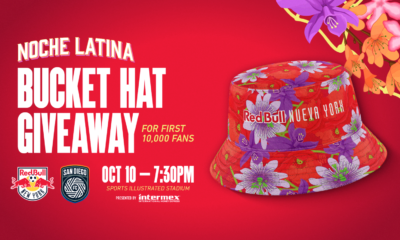 Red Bull New York vs. San Diego – Noche Latina Bucket Hat Giveaway