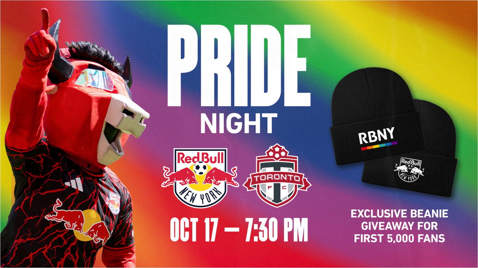 Red Bull New York vs. Toronto – Pride Night