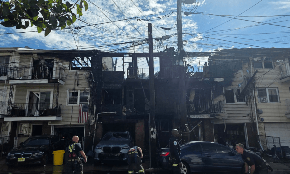 Six Alarm Fire Displaces 39 in East Newark