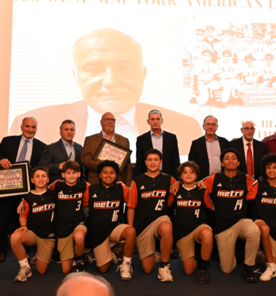West New York’s 1966 Little Leaguers Meet Bayonne’s 2026 Team